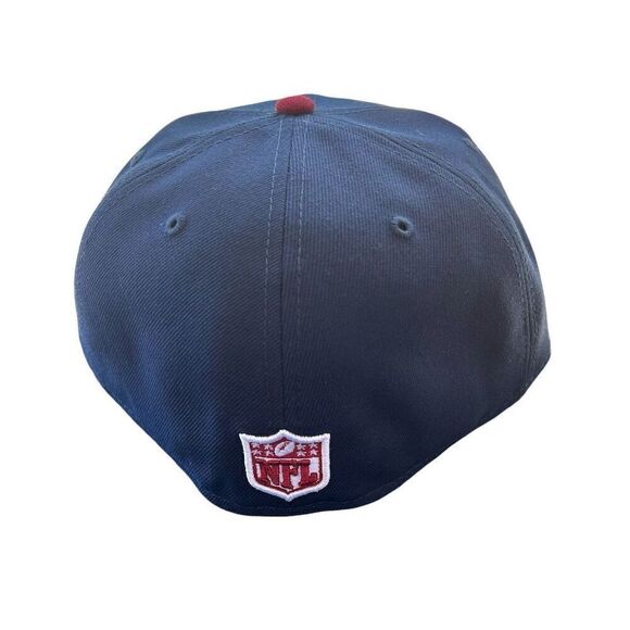 Dallas Cowboys New Era 59FIFTY Fitted Hat Navy/Red Size 7 3/8 - Picture 3 of 6